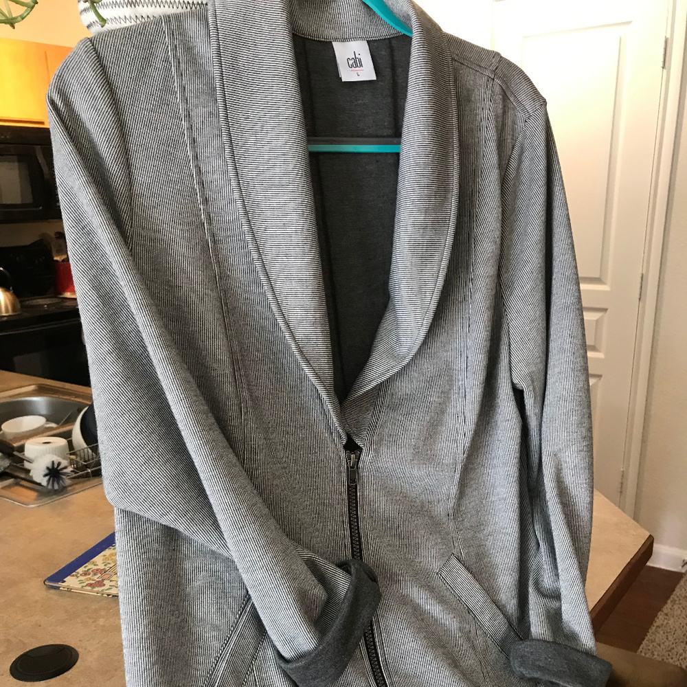 Cabi zip front jacket/blazer